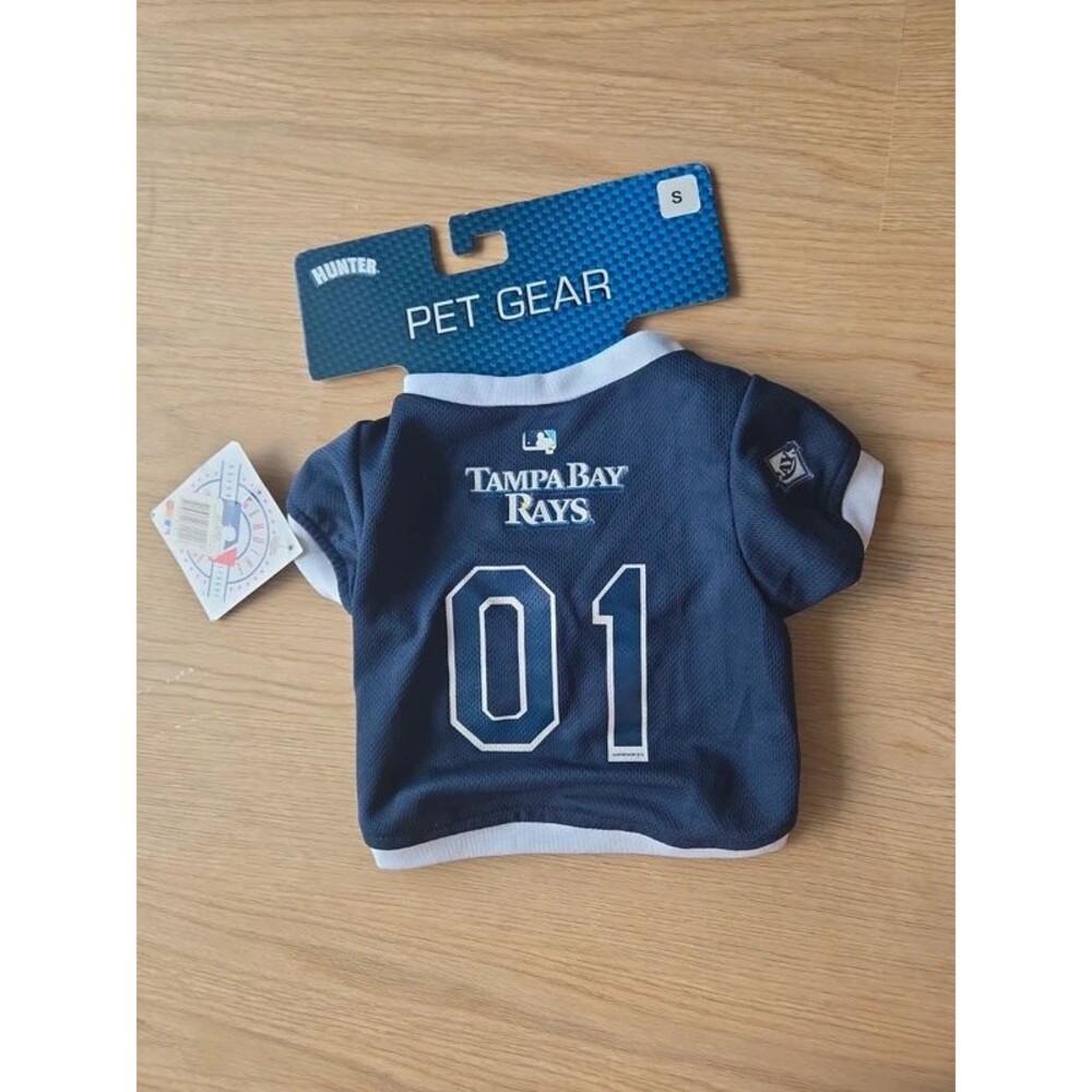 Tampa Bay Rays Dog Jersey Sz Small